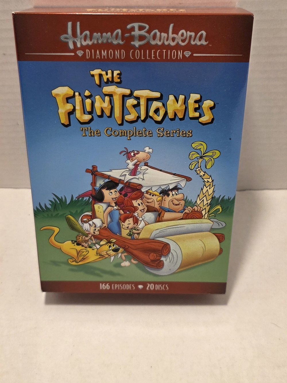 Hanna-Barbera The Flintstones The Complete Series DVD Box Set - Blue/Red